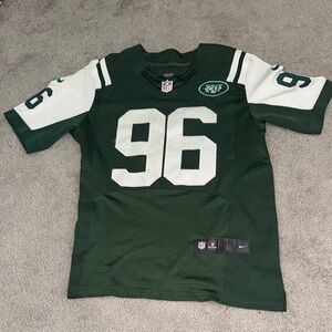 Nike New York Jets Muhammad Wilkerson Jersey Green and White Size Men’s Medium